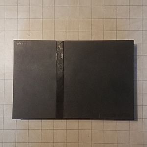 PS2 slim (with cables)